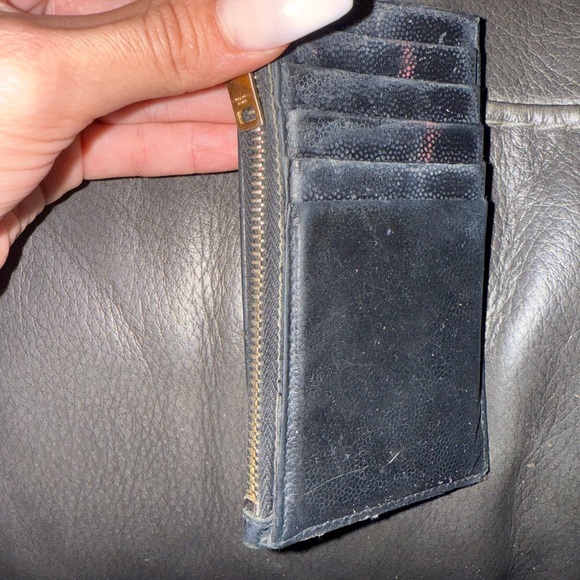 Yves Saint Laurent Black Quilted Leather Wallet - Picture 4 of 4